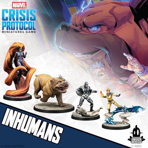 Marvel : Protocole de Crise extension Inhumains par Asmodee pour jeu de table
