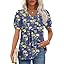 Puff Sleeve/Liliums Dark Blue