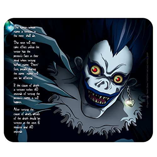 ABYSTYLE Death Note - Alfombrilla de ratón flexible Ryuk