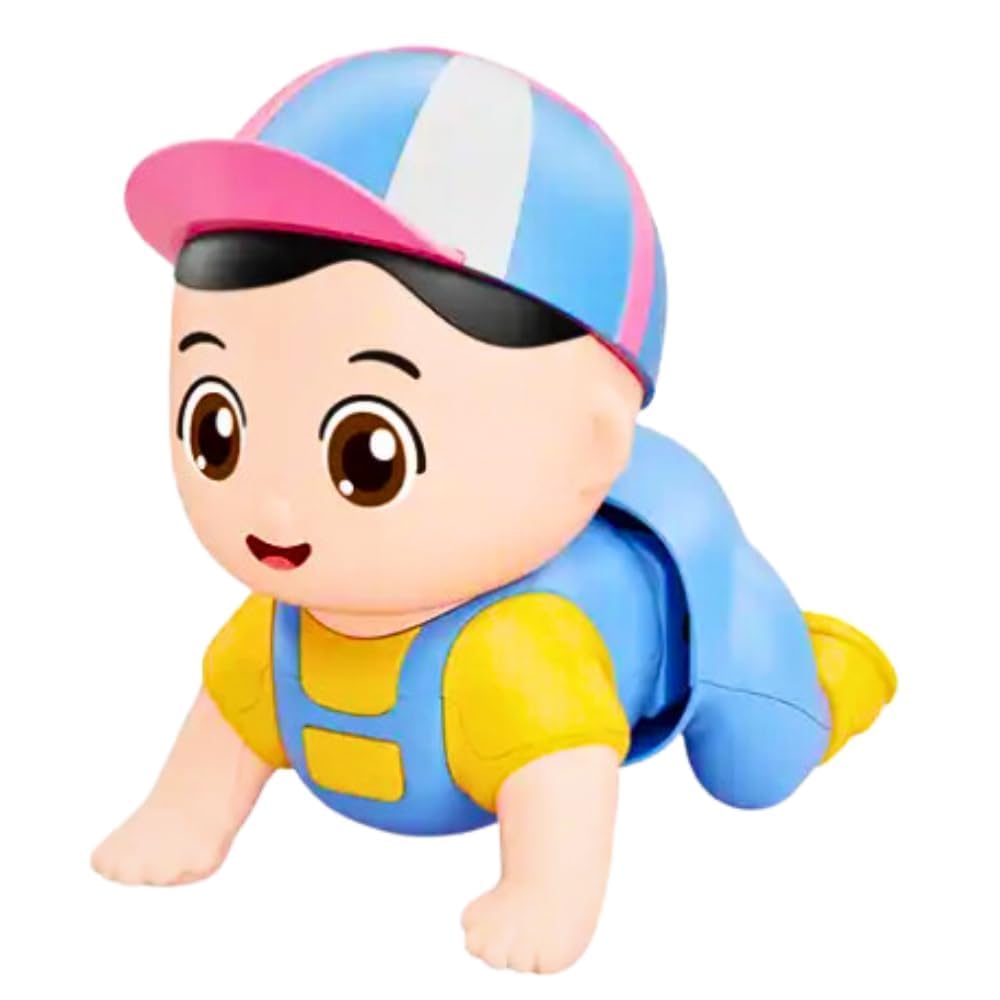 SQUIDSY Crawling Cap Baby Dancing Boy Toys 6-12 Months - Interactive Musical Toys for 1 Year Old Girls, Dancing Baby Toy with Sounds & Lights, for 12-18 Months (B0D6LZRGZG) Amazon Price History, Amazon Price Tracker