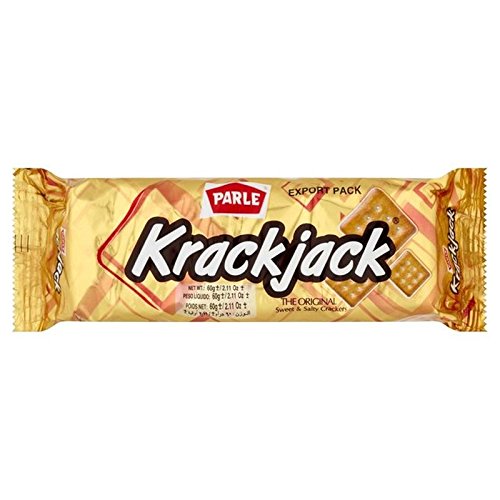 ParleKrackjack Biscuits 60g (Pack of 4)