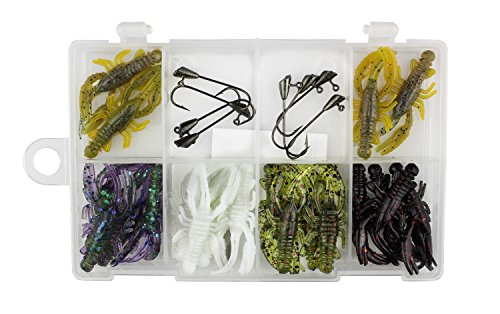 Trout Magnet Trout Slayer Kit - 20 Crawdad Bodies and 8 Size 6 Long Shank Hooks