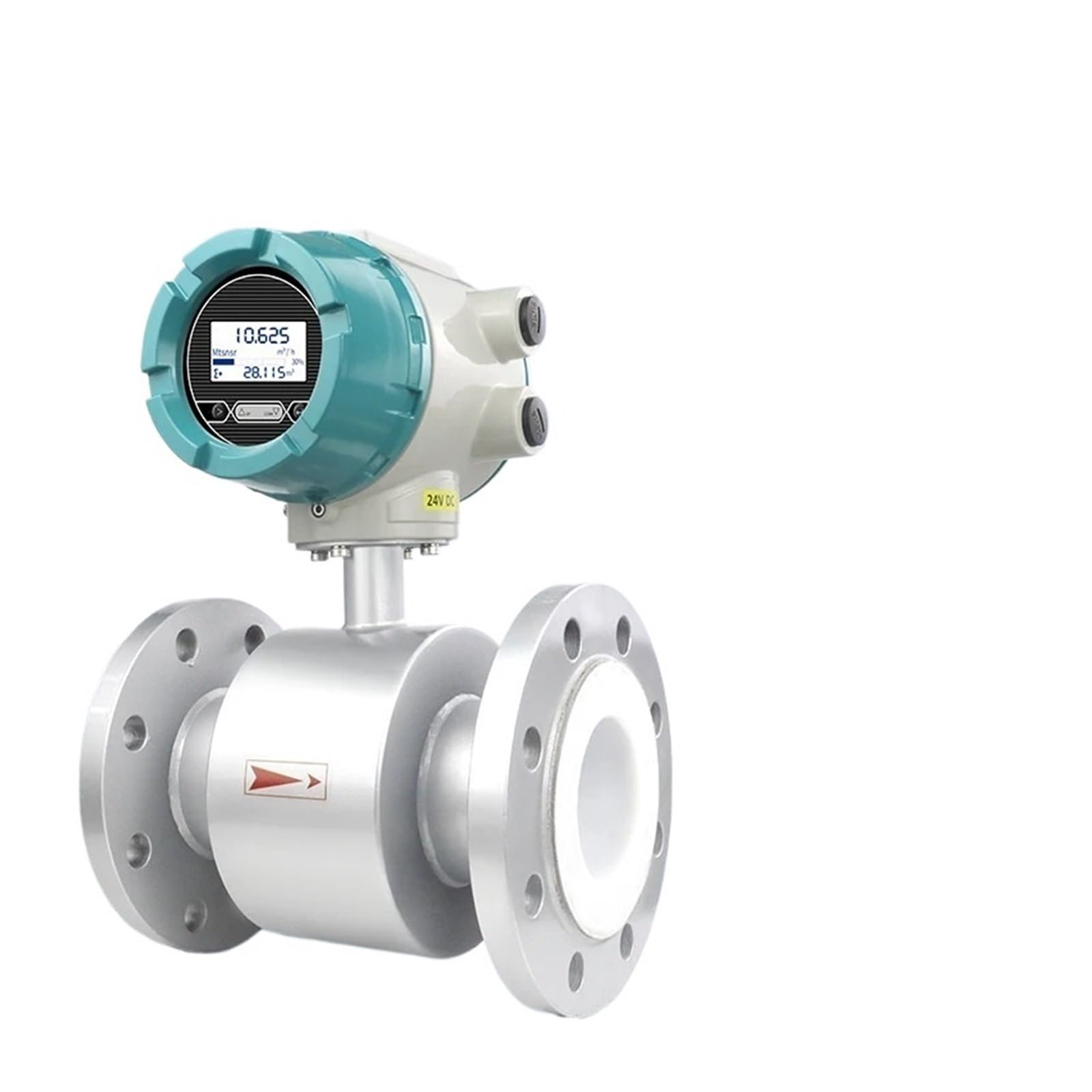 KSZHZYMGX DN65/80/100 Electromagnetic Flowmeter Pulse 4-20mA RS485 Output Flow Meter(DN80)