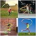 Cikyner Gymnastics Ribbon, 2 Pack Colorful Gymnastics Band with Stick, Dance Band Children Rainbow Band for School and Home Game, Ideal for Girls on Children's Birthday Party or Christmas