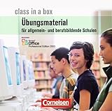class in a box - Microsoft Office 2003 / Office Professional 2003: Microsoft Office für Schulen. Didaktisches Material auf CD-ROM. Allgemeinbildende und berufsbildende Schulen