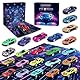 Adventskalender Kinder Jungen 24 Stück Adventskalender Auto Kalender für Jungs Weihnachten Alloy Racing Car Spielzeug 24 Tage Weihnachtskalender Geschenke für Jungen