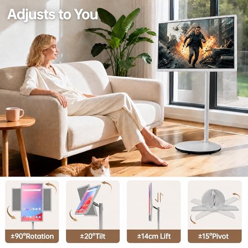 Image of HORION Smart Portable TV,27 Inch Portable Touch Screen Monitor