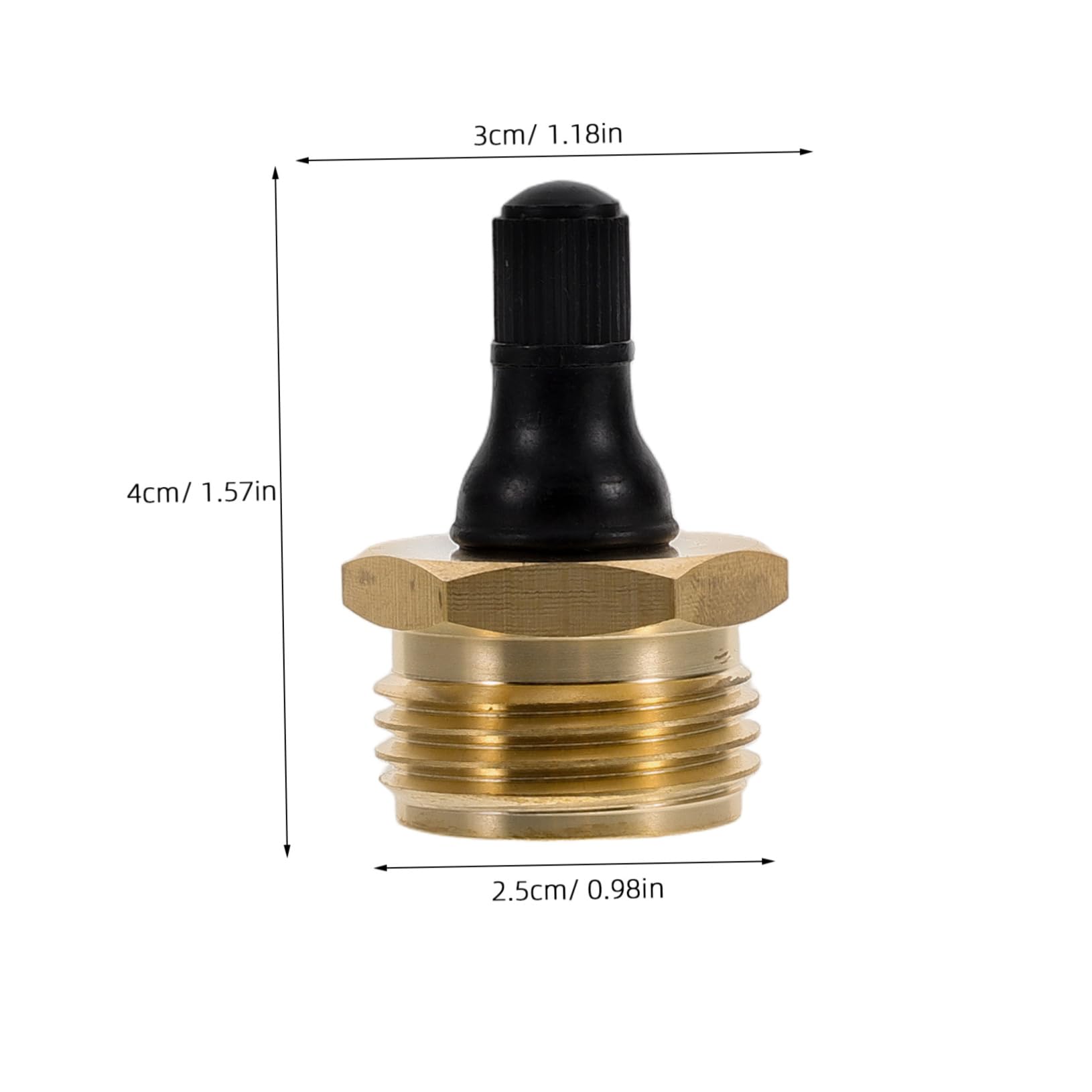 Cabilock Blow Out Plug Rv Brass Connector Part Rv Parts Supply Blowout Plug Attachment