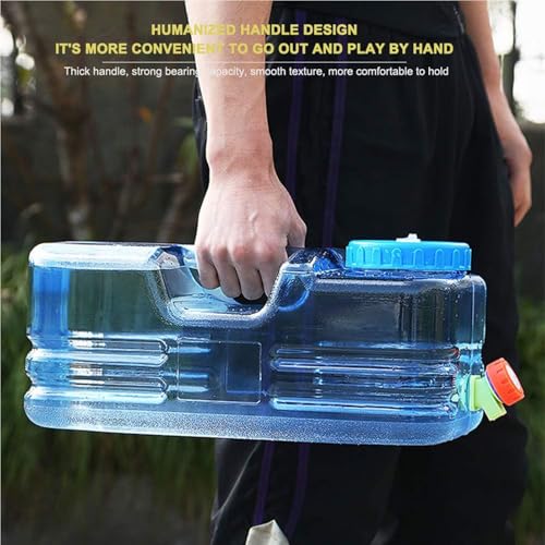 Récipient à eau 10L avec robinet pour résoudre le manque d'eau en camping - 4