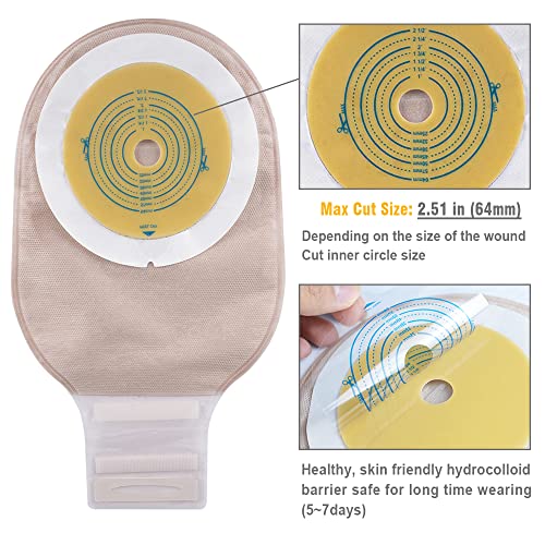 OUCHAN Cut-to-Fit Ostomy Bag