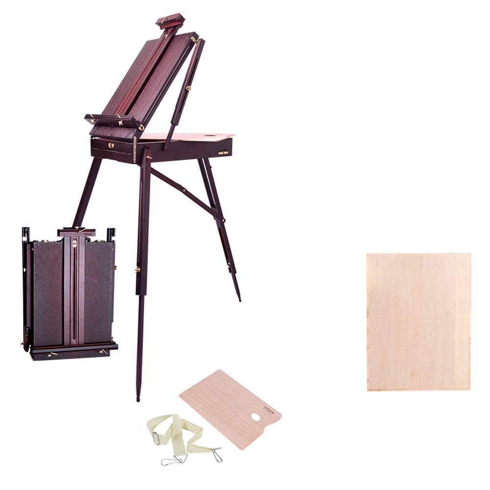 Cavalletto da Tavolo Cavalletto per Pittura A Olio Scatola Pieghevole Portatile Staffa Tipo Multifunzionale Stoccaggio Sollevamento Scaffale per Pittura A Olio Cavalletto,