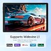 Jeazans Tablet, 10.1" Android 16, 24GB RAM 64GB ROM expandible a 1TB, batería 6000mAh, doble cámara 5MP+8MP, pantalla táctil IPS HD 1280x800, Widevine L1, Wi-Fi 6 BT 5.4 certificado GMS, desbloqueo facial 4