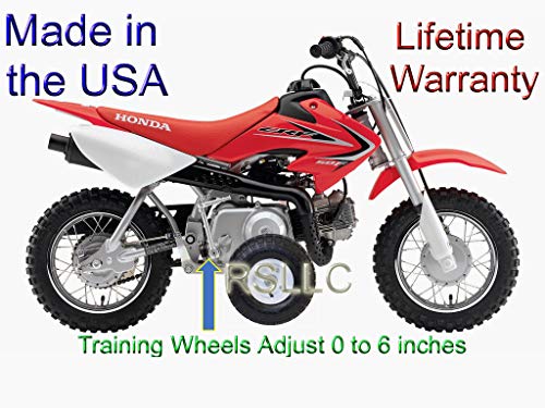 honda dirt bike with training wheels