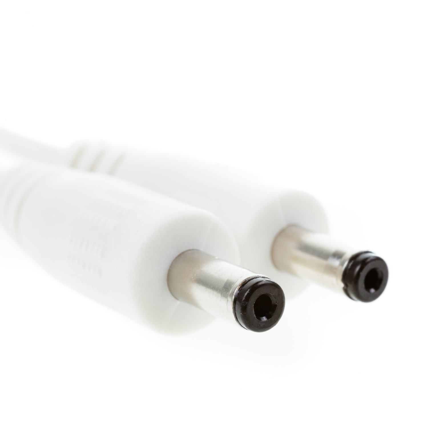 EShine Verbinderkabel 50 Cm Weiß, Für LED-Unterbauleuchten, Mit Kabelhaltern, Stecker Zu Stecker