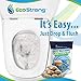Septic Tank Treatment Packets | Enzyme Rapid Action Breaks Down Grease, Paper, Organic Solids - Controls Drain & Septic Odors - Eco Safe Sewage Backup Prevention (Pack of 6)