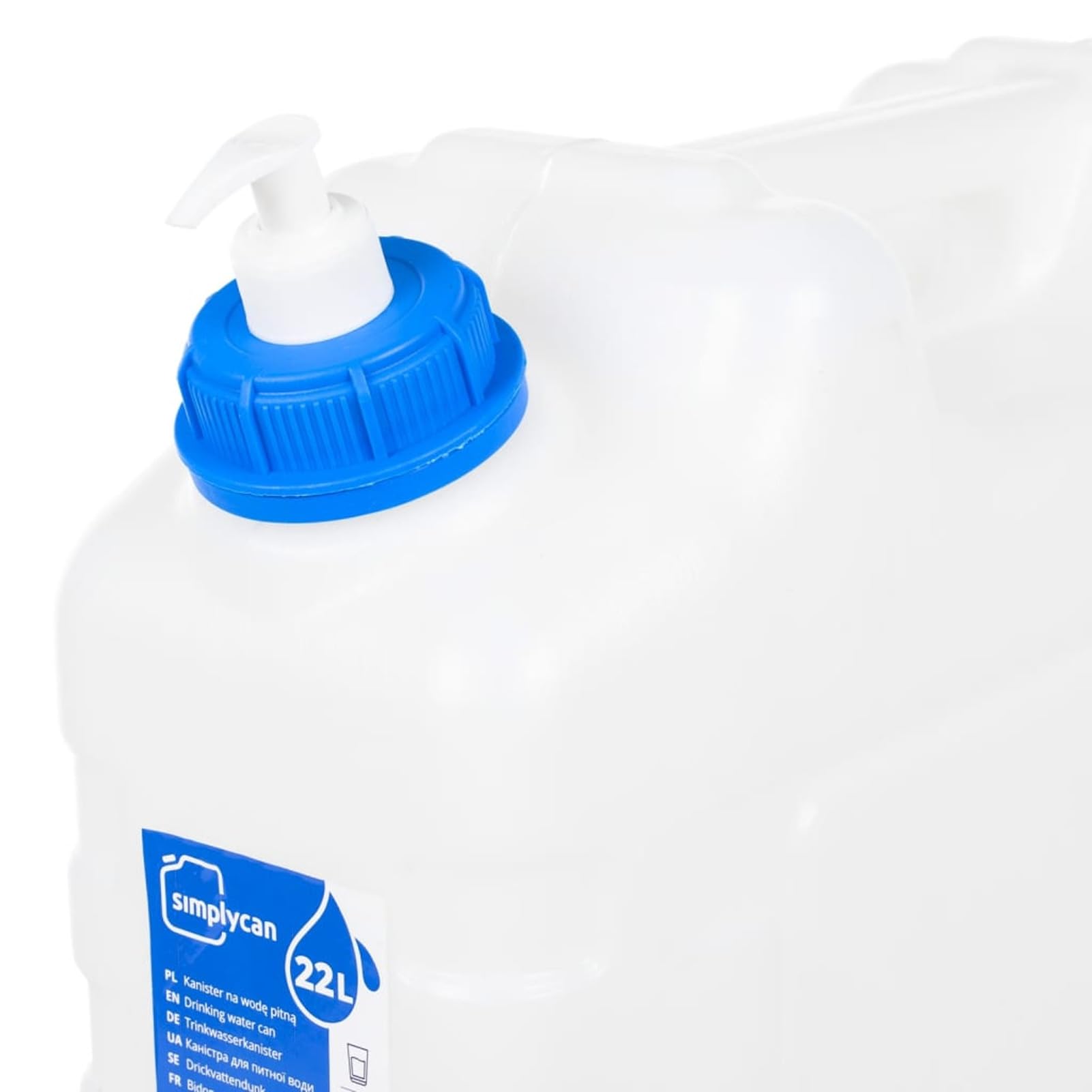 Homgoday Garrafa de Agua con Grifo y dispensador de jabón plástico 22 l Depósitos de Almacenamiento TipoB