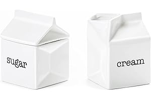Ceramic Sugar and Cream Set: A Sweet Addition to Your Breakfast Table