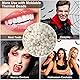 50 g Zahn Solide Gel Temporär Zahnreparatur Set Thermisch Fitting Perle Zähne Pellet Klebstoff Falsche Zähne für Halloween Zahnschutz Zahnfüllung Reparaturset Fehlend Gebrochenen Zahn