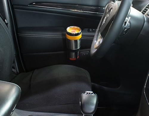 Miniatura 6 de Custom Accessories 92200 Portavasos de plástico grandes, color negro, paquete de 2