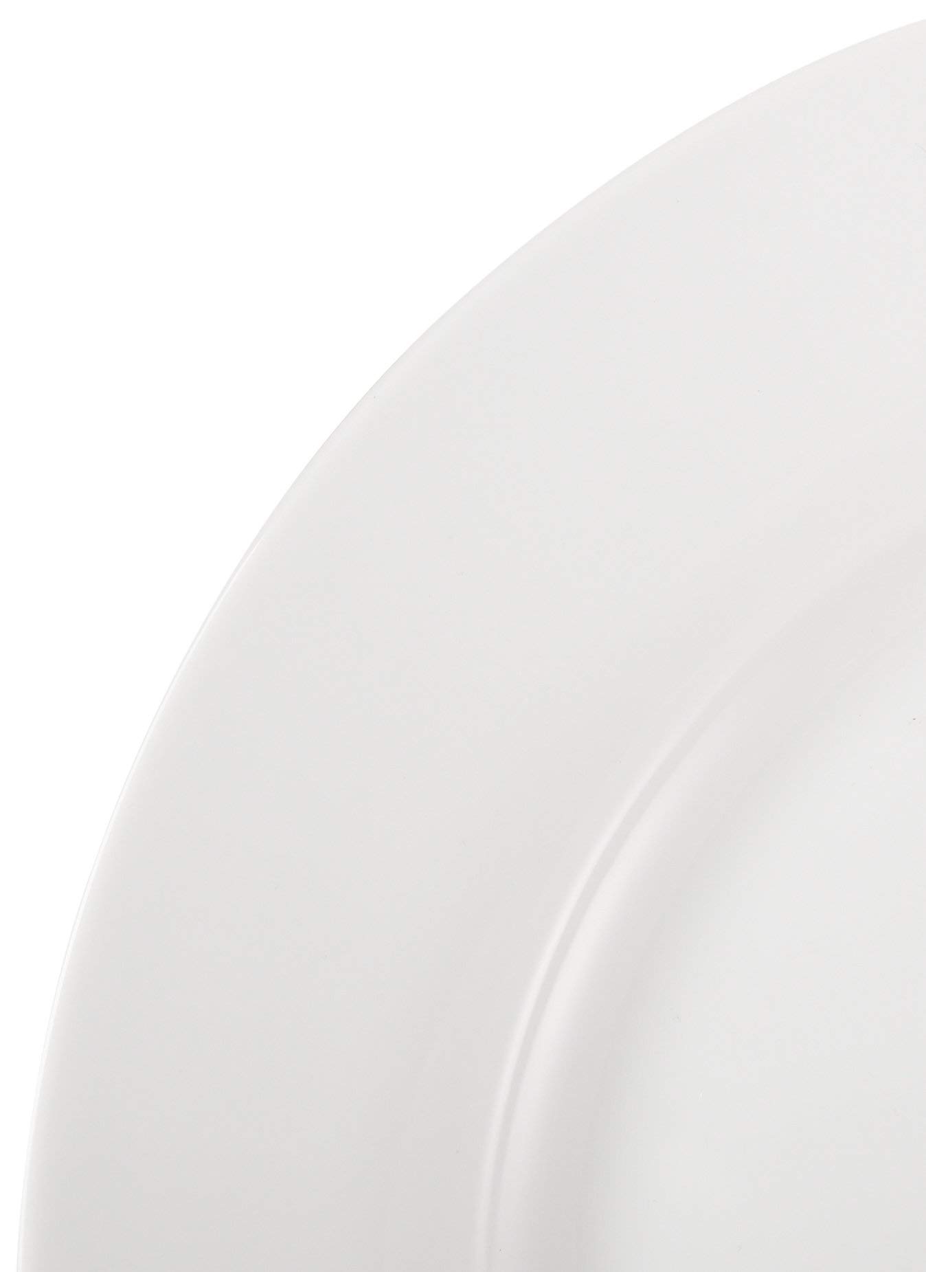 Amazon Basics Servizio di piatti piani, 6 unità, 26.7 cm