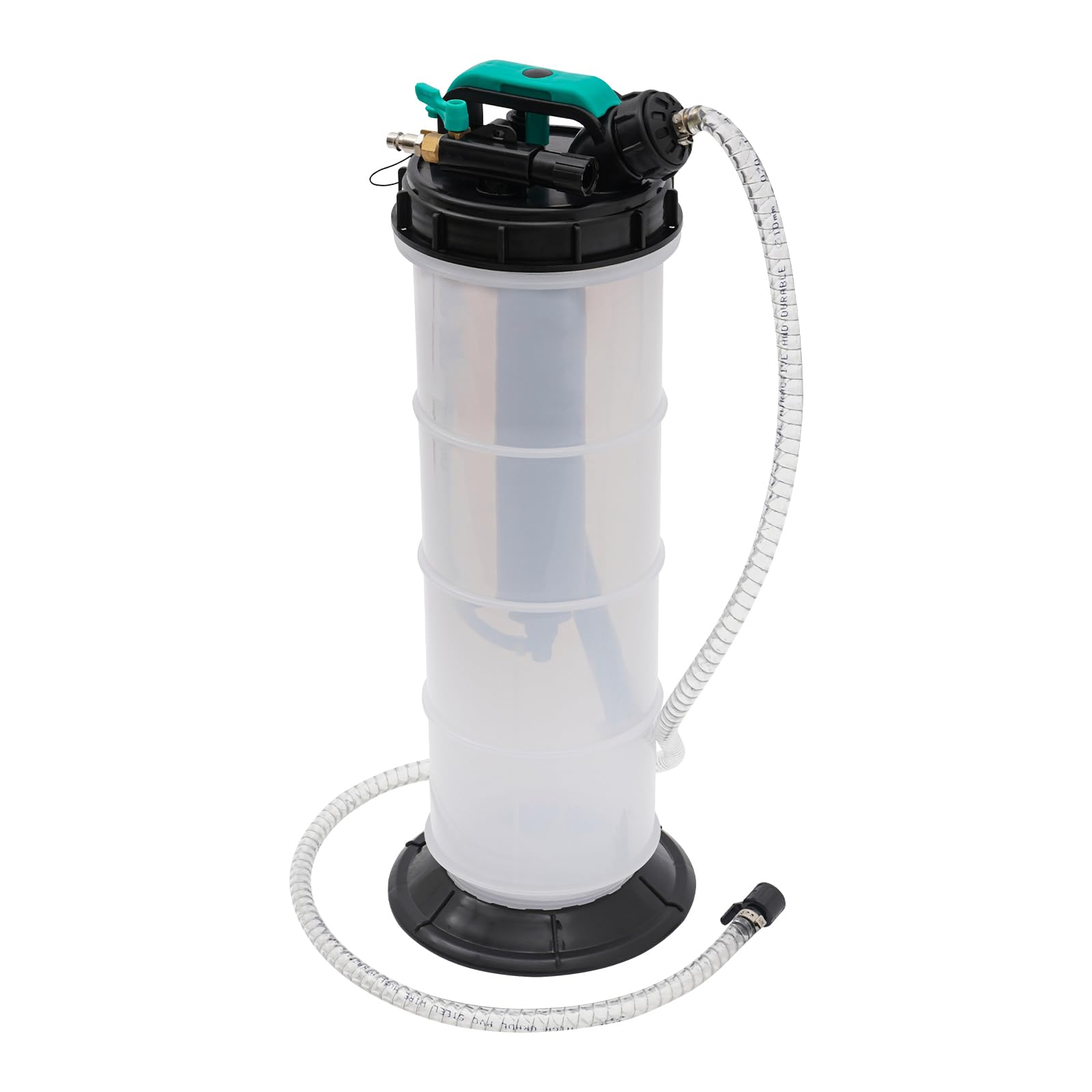 Bomba de extracción de aceite, bomba de extracción de 7,5 L, bomba de mano con 4 mangueras, bomba de extracción de líquidos, pistola de extracción de aceite, 22 x 59 cm