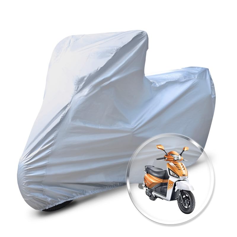 Image of Neodrift 'CrystalMax' Bike Cover for Mahindra Gusto 125 (All-Weather Motorcycle Protection, Water & UV Resistant, Dustproof, Windproof).