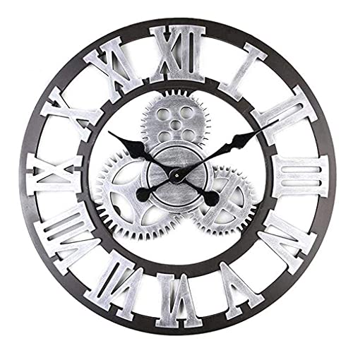 Horloge extérieure pour terrasse XJBTBA grand cadran de jardin
