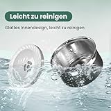 Gardner Pet Wassernapf Hund ohne Sabbern, 3,85L Edelstahl Hundenapf Auslaufsicher, Anti-Verschluck-Wasser für große Hunde, Für Innen, draußen geeignet, Verhindert Tropfen, Schwarz