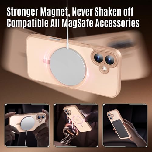 Image of Symcele Designed for iPhone 16 Plus Case, Light Brown