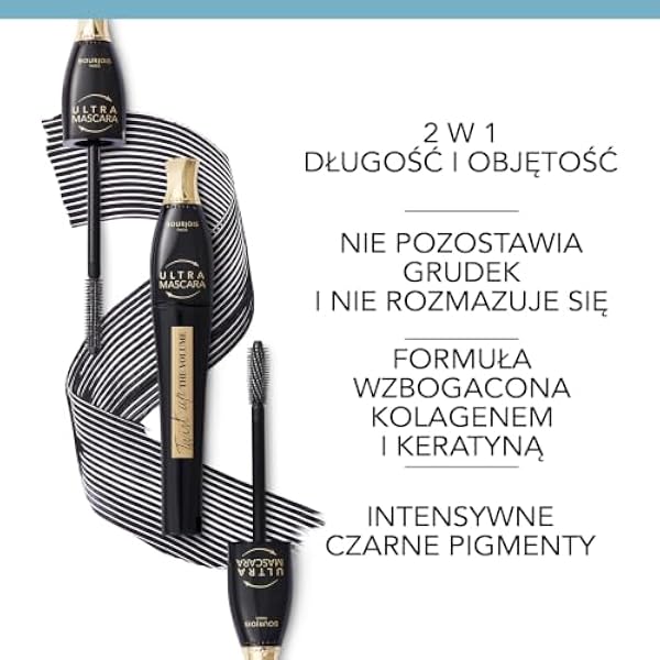 Bourjois Twist Up Тушь для ресниц, 01 Ultra Black, 8 мл