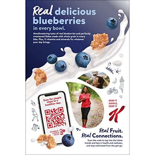 Special K Breakfast Cereal, 11 Vitamins And Minerals, Made With Real Blueberries, Blueberry, 11.6Oz Box (1 Box) #TOP5