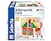Selecta 62052 Bilderwürfel Farm, Würfelpuzzle aus Holz, 4 Teile
