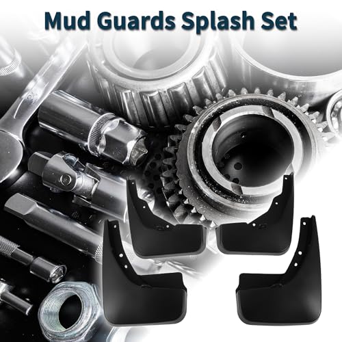 Image of Mud Flaps Splash Guards for FIAT Freemont 2012-2015 W /Mount Accessories Mud Guards Front and Rear 1 Set