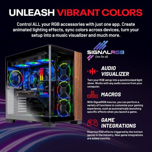 Skytech Gaming Prism 4 Desktop PC, Ryzen 9 9950X3D 4.3 GHz (5.7GHz), NVIDIA RTX 5090 32GB, X870 Board, 2TB Gen4 NVMe SSD, 64GB DDR5 RAM 6000 RGB, 1200W Gold ATX 3 PSU, 360mm ARGB AIO, Wi-Fi, Win 11 - Image 6