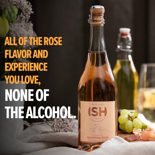 image for Chateau del ISH Sparkling Rosé | Award-Winning Non-Alcoholic Sparklin