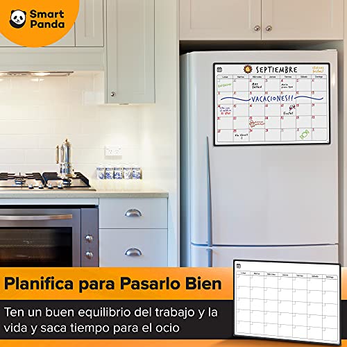 Smart Panda Spaanse taal - magnetische koelkast whiteboard kalender perfecte maand planner, Memo of evenement… - Afbeelding 7
