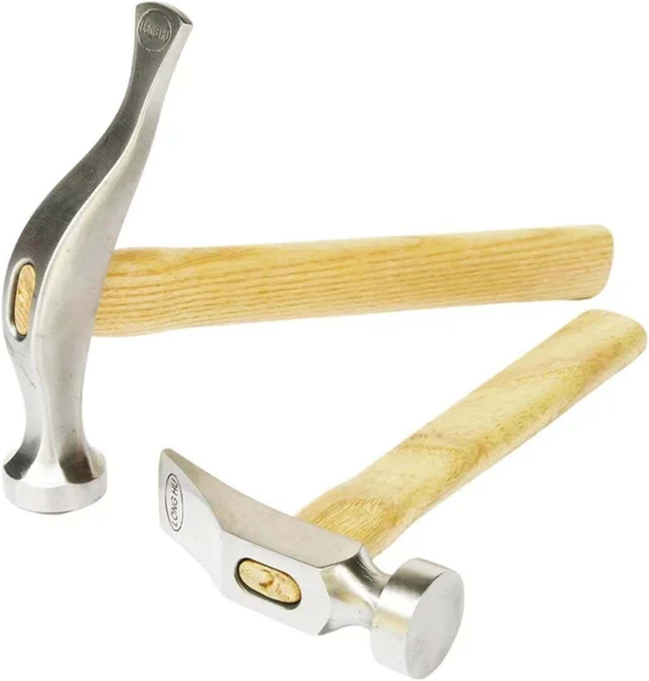 Claw Hammer Upper Handmade Hammer With Wooden Handle For Tapping Over Hand Stitches Lacing Remmending Shoe Lightweight Making Tool(Color 1)