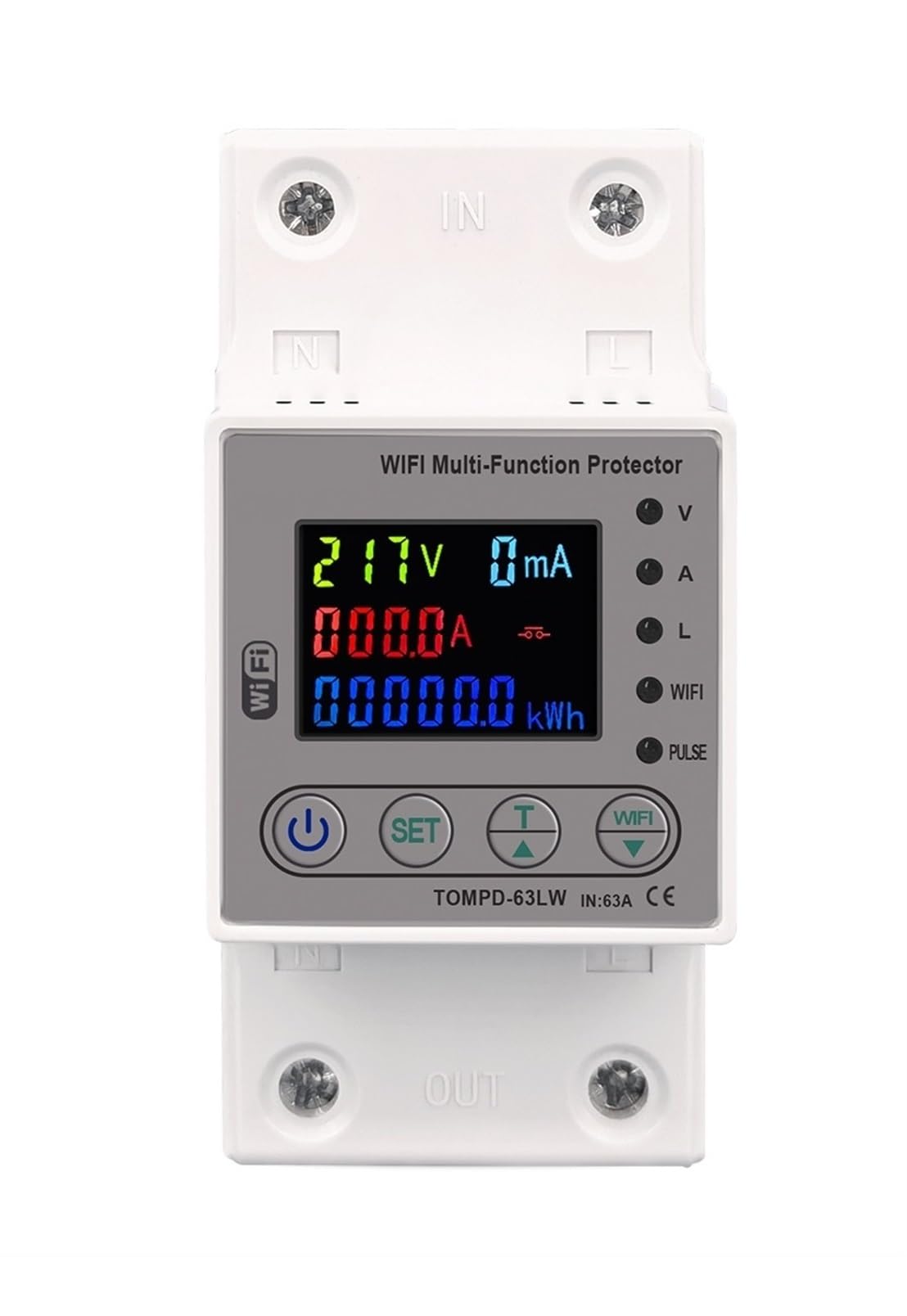 Compteur d'énergie intelligent connecté pour couper le courant à distance