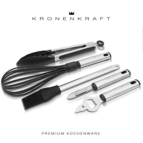 KRONENKRAFT-Juego-de-cocina-de-12-piezas-Accesorios-de-cocina-juego-de-cocina-utensilios-de-cocina-para-cocinar