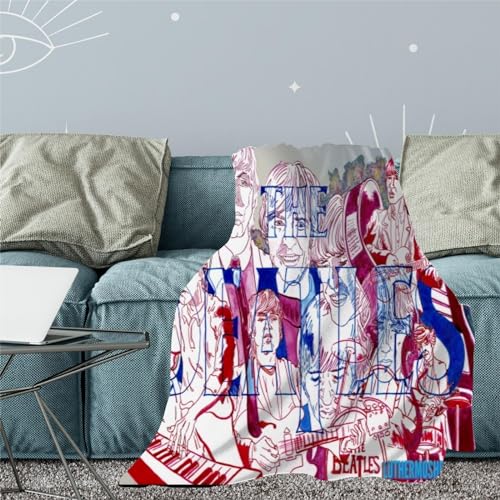 CHEWYZ Couvertures Polaires en Flanelle 3D The Beatles,Impression 3D,couvertures Populaires,Douces,Confortables,Chaudes et moelleuses,Automne/Hiver,Couverture Chaude et épaisse (180x200cm) - Les Beatles, Paul McCartney, John Lennon, RIngo Starr, George Harrison CHEWYZ Couvertures Polaires en Flanelle 3D The Beatles,Impression 3D,couvertures Populaires,Douces,Confortables,Chaudes et moelleuses,Automne/Hiver,Couverture Chaude et épaisse (180x200cm) – Image 7
