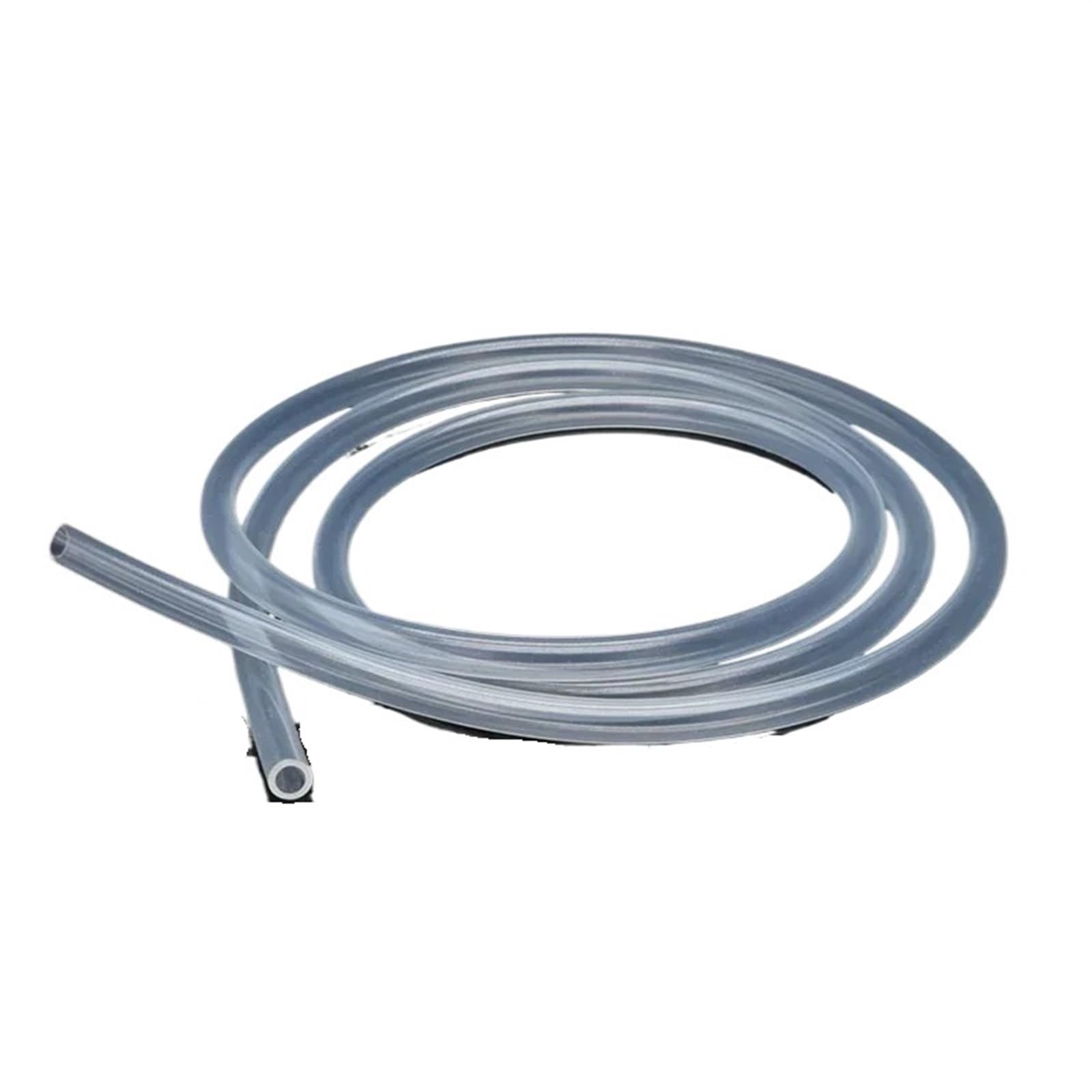 Rubber Tubing, Clear Silicone Rubber Tubing Multiple Sizes 1M/5M Temperature(1 METER-ID 2.5MM OD 4MM)