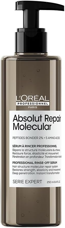 L’Oréal Professionnel Serum Absolut Repair Molecular, Reparação e Restauração Capilar e Molecular Instantânea e Intensa, Para Todos os Tipos de Cabelos Danificados, SERIE EXPERT, 250ml Menor preço em L’Oréal Professionnel Serum Absolut Repair Molecular, Reparação e Restauração Capilar e Molecular Instantânea e Intensa, Para Todos os Tipos de Cabelos Danificados, SERIE EXPERT, 250ml