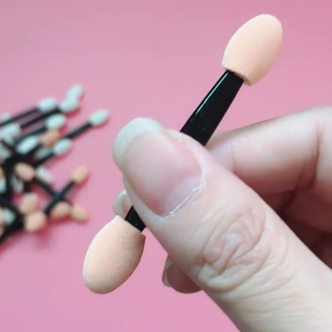 Amazon.com: Kingtree Disposable Eyeshadow Applicators, 200PCS Dual