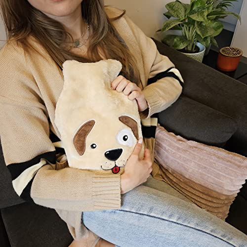 soxo Lustige Wärmflasche Mit Bezug Geschenk Für Frauen Männer Geschenke Lustig Wärmeflasche Hund
