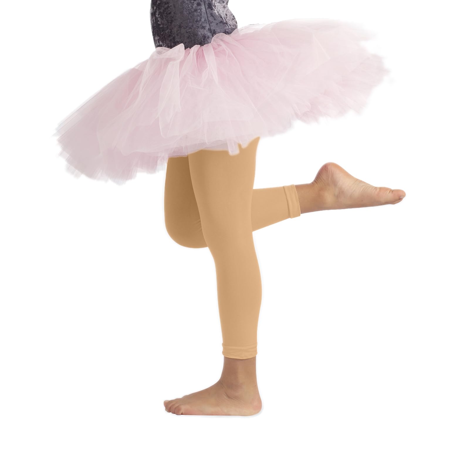 CALZITALY Leggings de Danza para Bebés 60 Den Pack 2 Pares