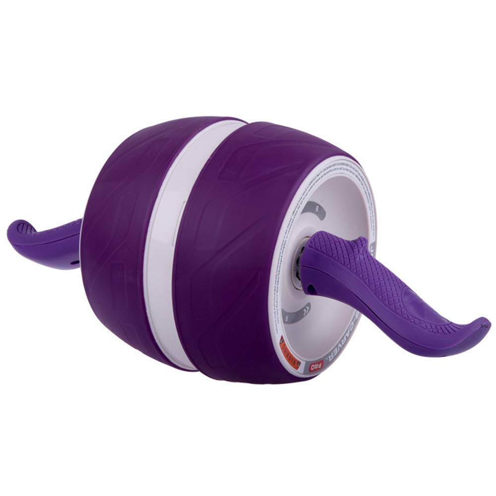 AB Abdominal wheel, Kinetic Exercise Wheel - Core Training Equipment, AB Abdominal Workout Machine Abdominal Wheel Exercise Equipment Home Gym Core Training,Purple