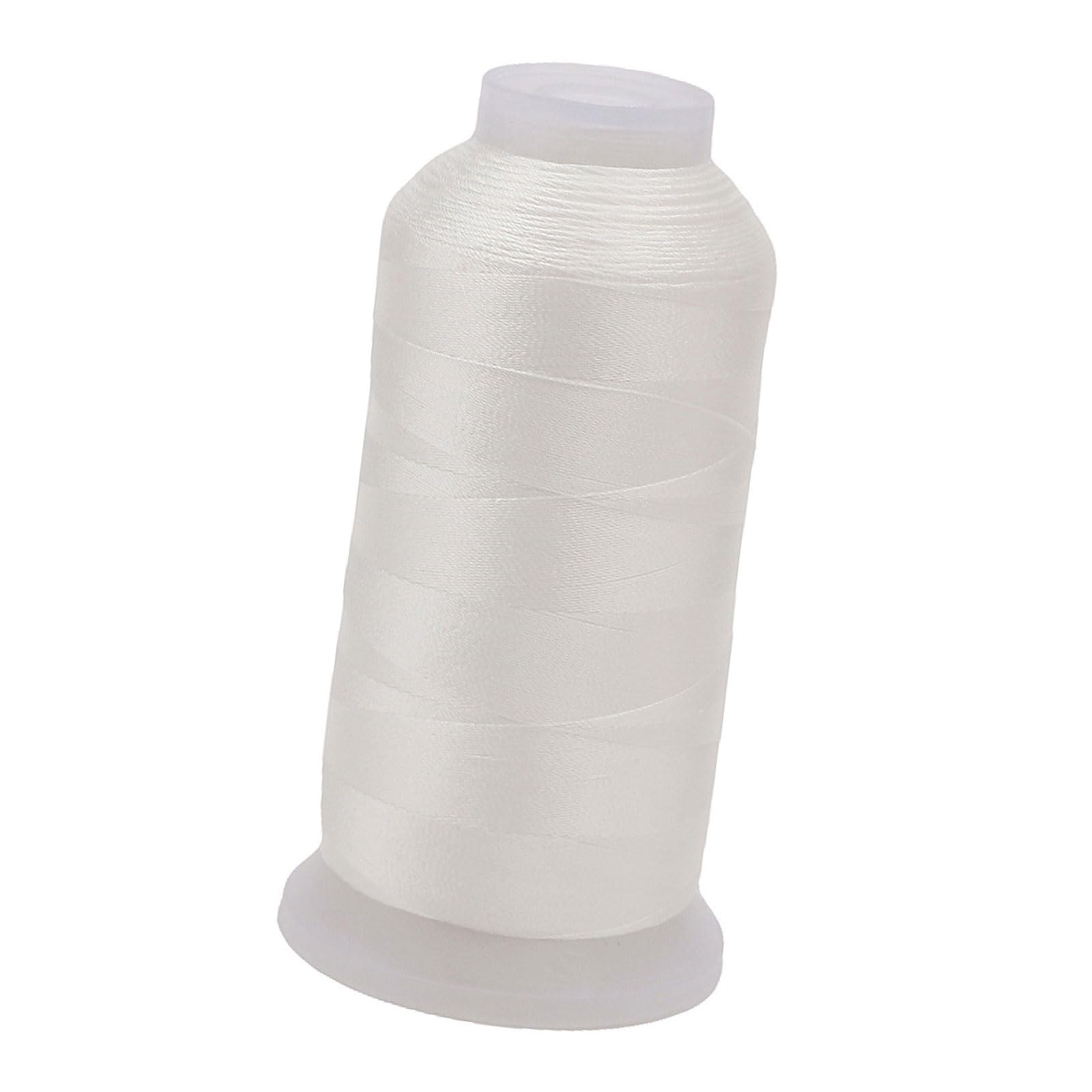 Braiding Cord White Nylon Craft Cord Weaving String for Jewelry Crafting Clothing Repair and Tassels Making Safe Craft Thread
