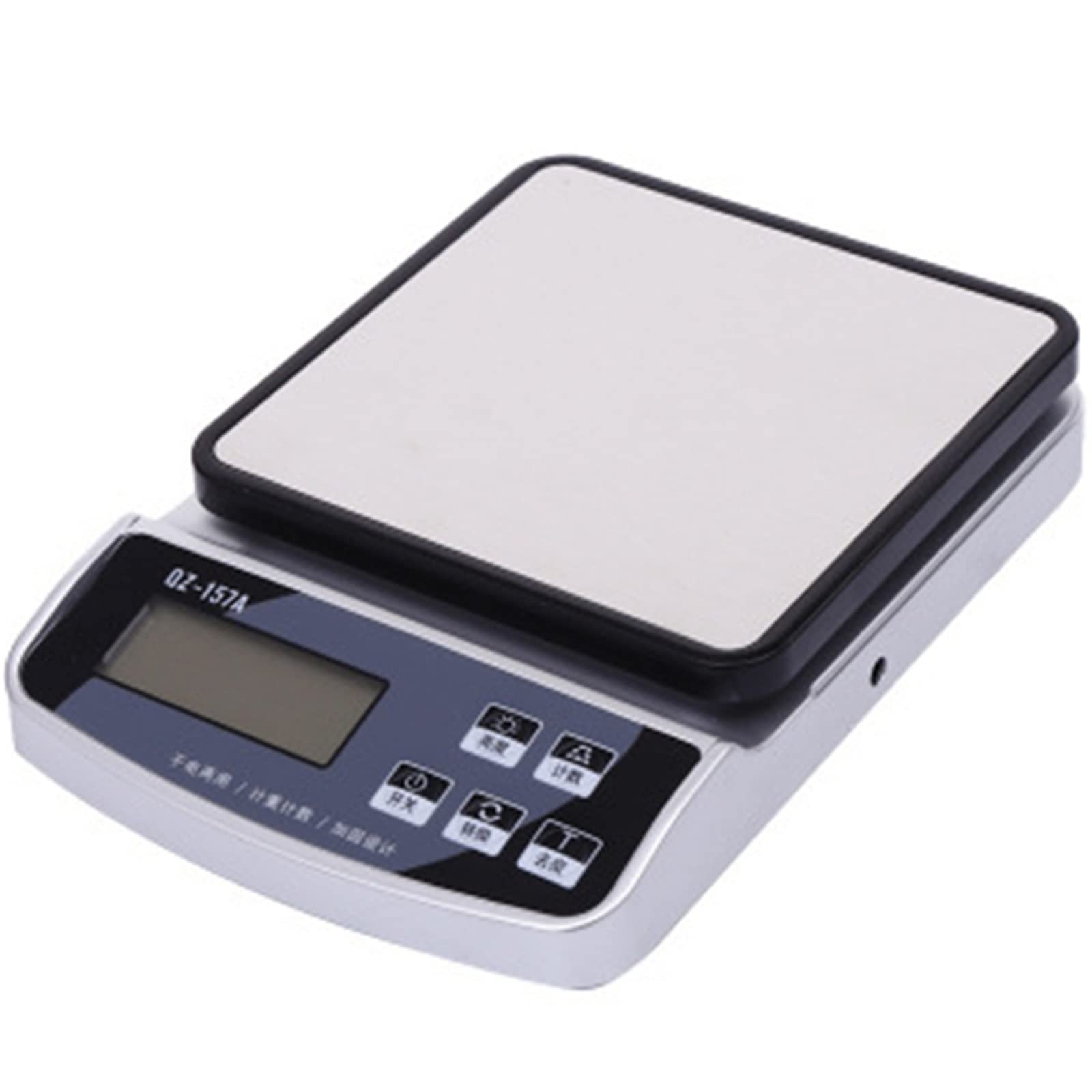 Waga spożywcza 15 kg/1 g waga elektroniczna odpowiednia do ładowania USB/wtyczki/baterii wodoodporna waga kuchenna domowa waga kuchenna cyfrowa waga kuchenna waga kuchenna