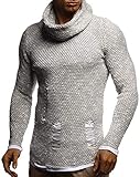 HOCHWERTIGE VERARBEITUNG: Der stylische Männer Pullover-Hoodie in tollem und außergewöhnlichem Design. Das Material ausgefallenen des Herren Strickpullovers wird aus leichten aber dennoch hochwertigen Stoffen (hohe Qualität) hergestellt und sorgt für ein angenehmes Gefühl.