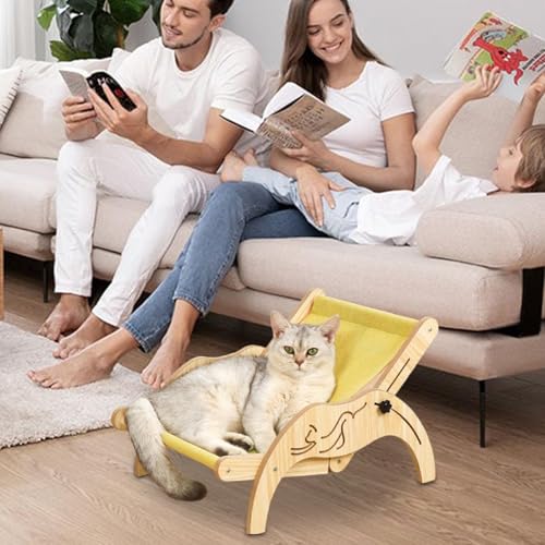 Salão para arranhar gatos, Salão para gatos - Camas para gatos internos | Cama arranhadora de gato a